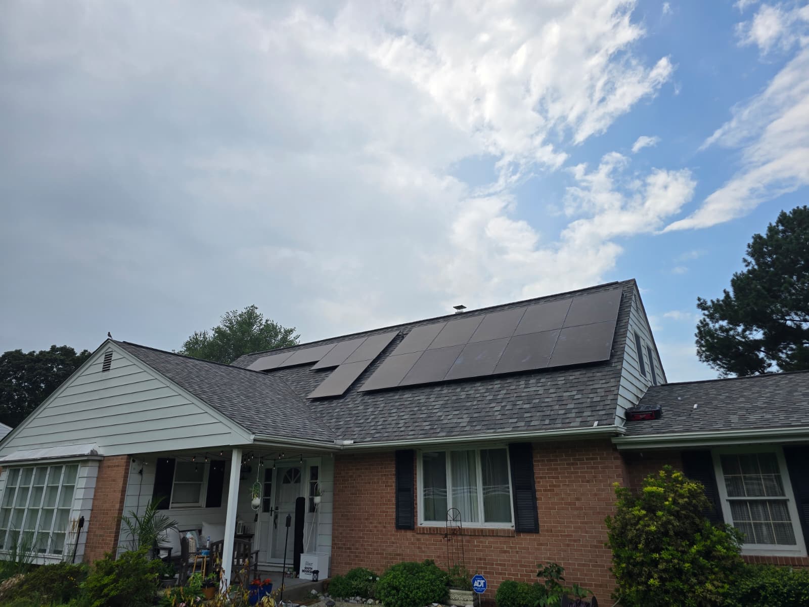 Completed Elite Solar installation in Washington, DC